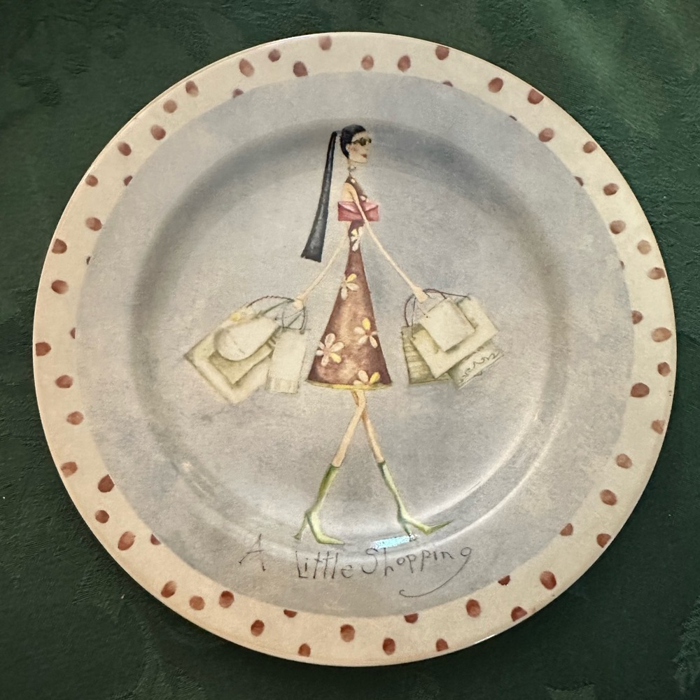 1 Sakura plate  (Dessert/Salad/ Snack plate)